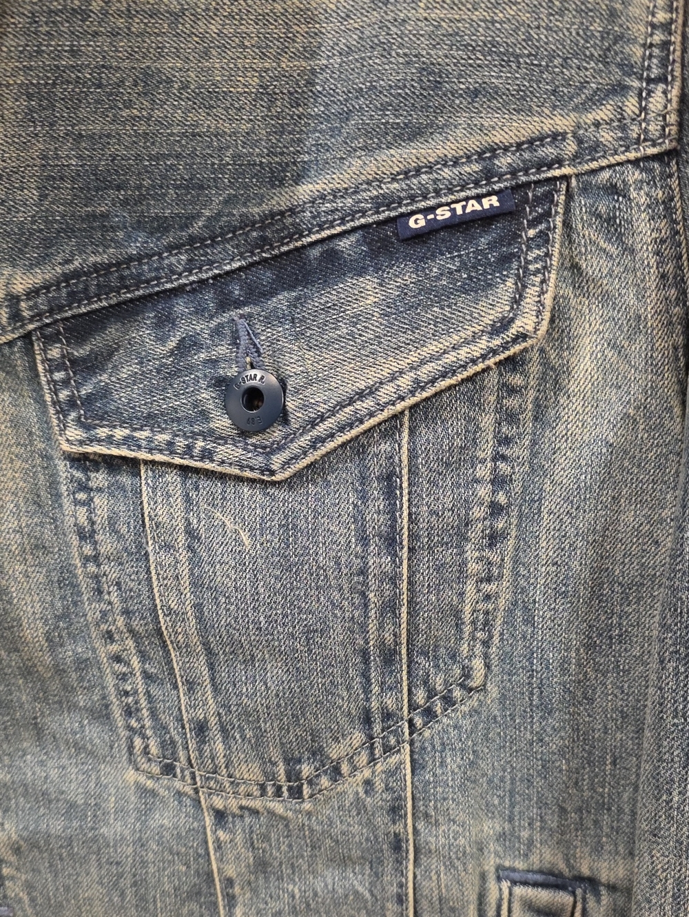 Men's Light Blue Denim Jacket - G-Star - Picture 5 of 8